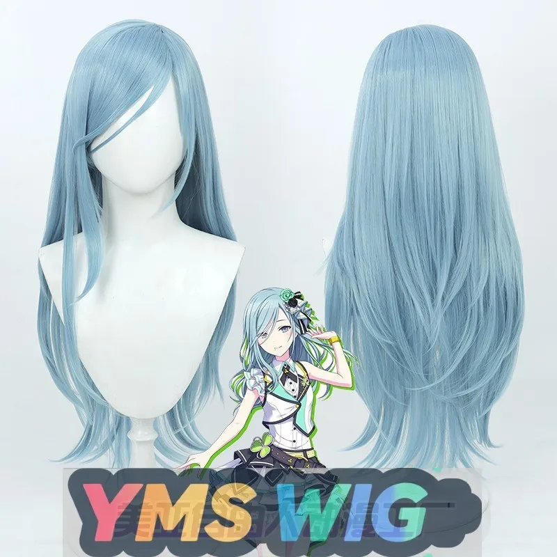 

[YMS WIG] World Plan Color Stage Hino Mori Cos Wig Sea Blue Simulation Scalp