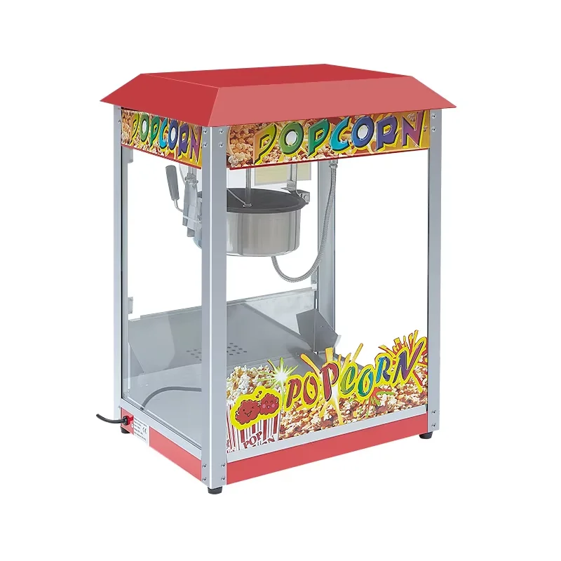 

Commercial Kettle Electric Automatic Popcorn Maker Industrial Commercial Popcorn Machine