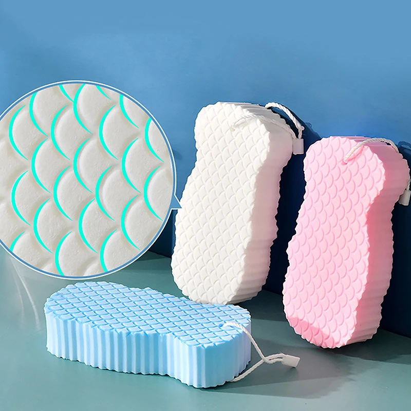 Casa Esponja Body Scrubber Bath Esfoliante Esponja Shower Brush Body Skin Cleaner Removedor de pele morta Esponja