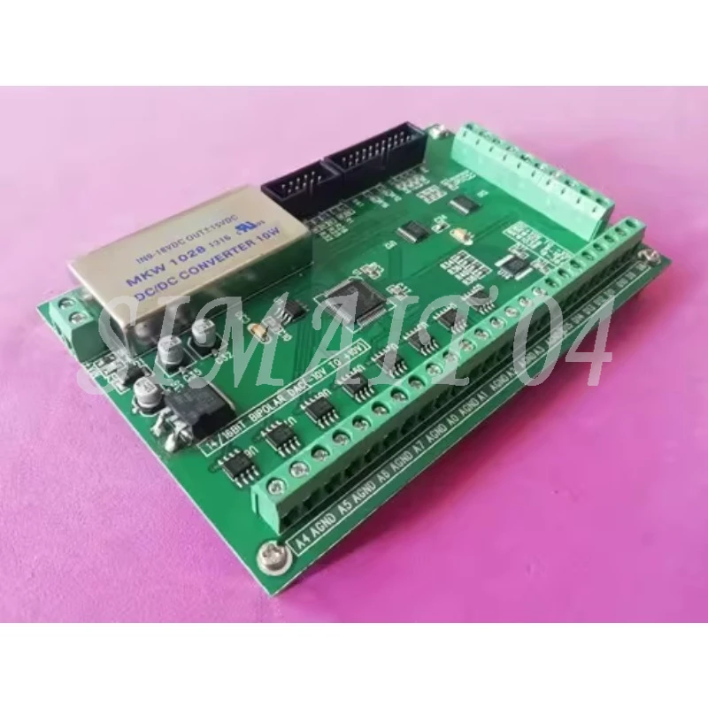 AD5362 8-channel 16-bit DAC Module, +-10V with Amplifier, Isolated Output with REF
