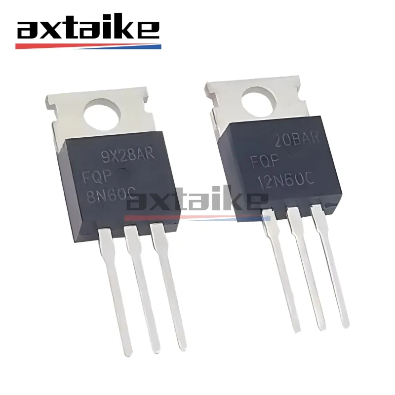 10PCS FQP 4N60C 5N60C 6N60C 7N60C 8N60C 10N60C 12N60C 20N60C TO-220 4A 6A 8A 10A 12A 20A 600V N-kanal Power MOSFET Transistoren