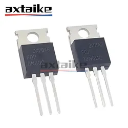 10PCS FQP 4N60C 5N60C 6N60C 7N60C 8N60C 10N60C 12N60C 20N60C TO-220 4A 6A 8A 10A 12A 20A 600V N-channel Power MOSFET Transistors