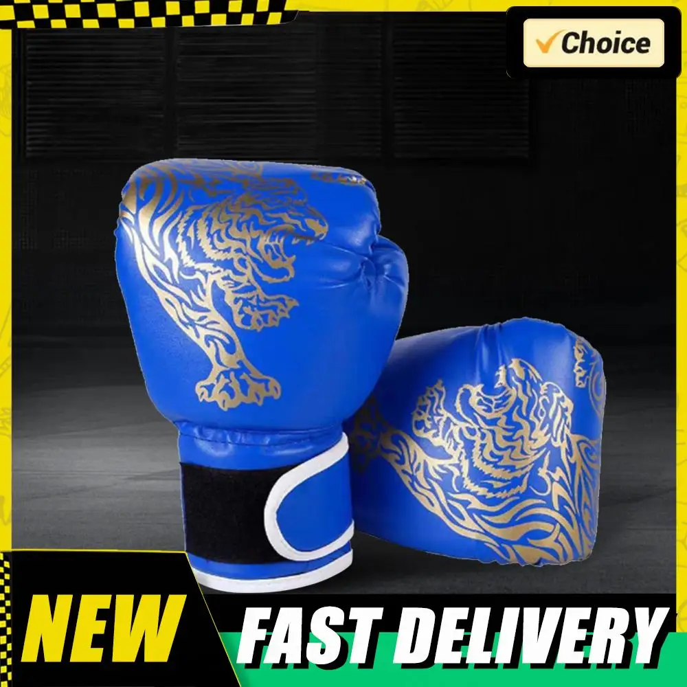 1 زوج قفازات الملاكمة الاطفال الكبار قفازات الملاكمة بولي تنفس تنفس قفازات الملاكمة المهنية قفازات القتال قفازات التايكوندو اللكم
