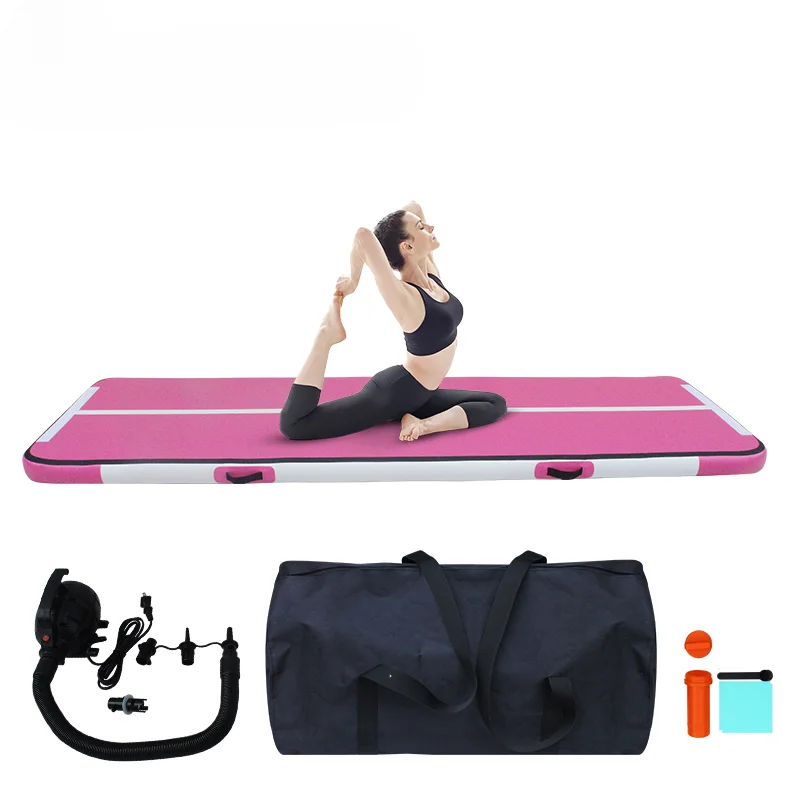 Factory Price 6x6m Tumble Custom Logo Floor Mat Gymnastics Outdoor Indoor Waterproof Airtrack Inflation Air Track