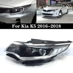 No LED/LED Front Bumper Headlight Headlamp For Kia K5 2016-2018 Head Light Head Lamp