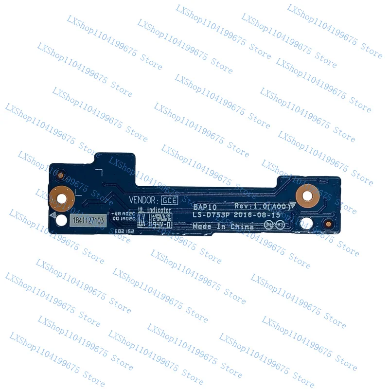 

For Dell Alienware 15 R3 R4 power button board LS-D753P MH92H 0MH92H