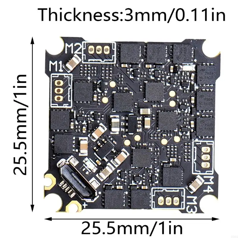 Ruibet Multifuncional F4AIO 12A F411 Tablero para control estabilidad del quadcopter FPV