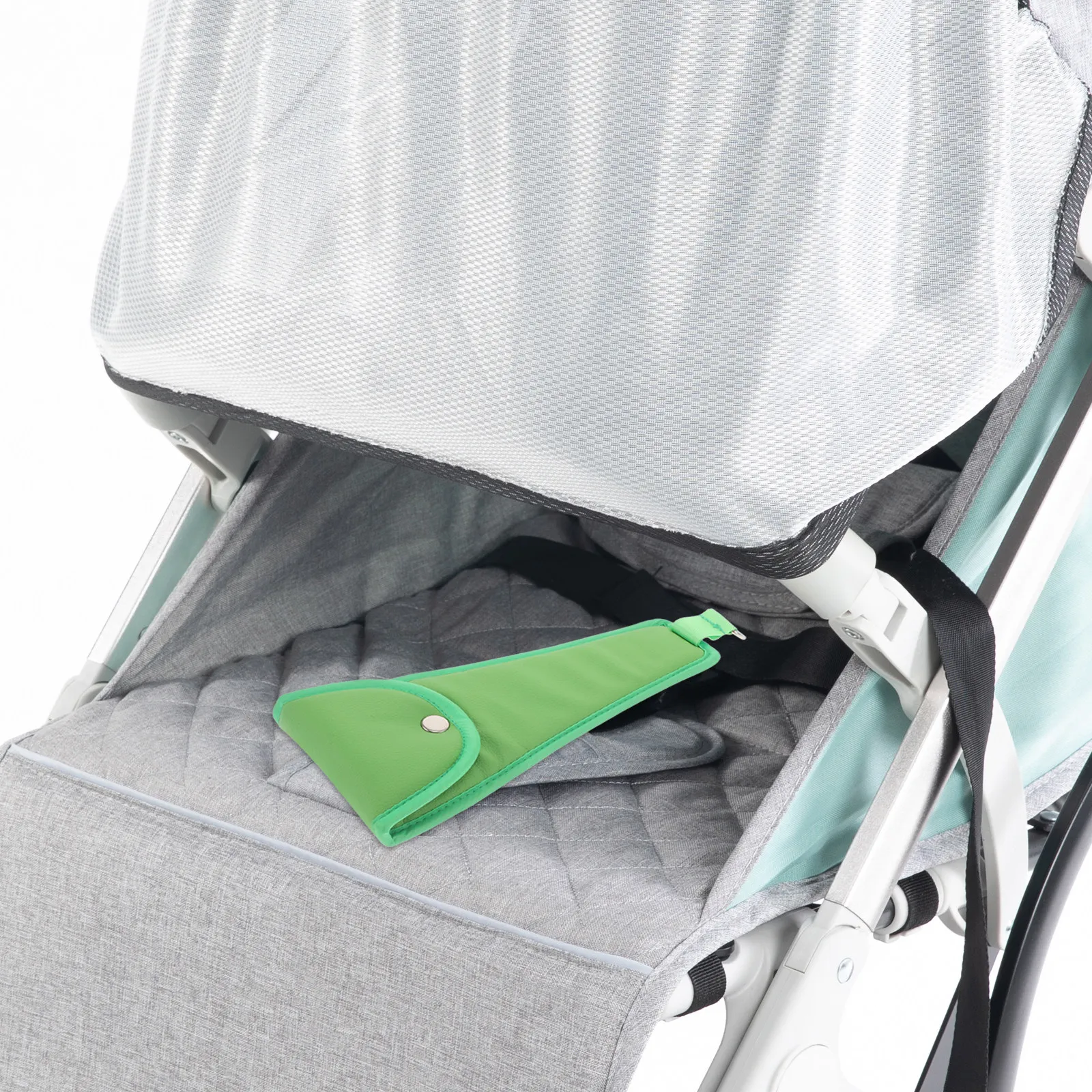 Toddler Stroller Crotch Pad Anti Slip Detachable Safety Strap Comfortable Ride Universal Fit for Most Strollers Stroller