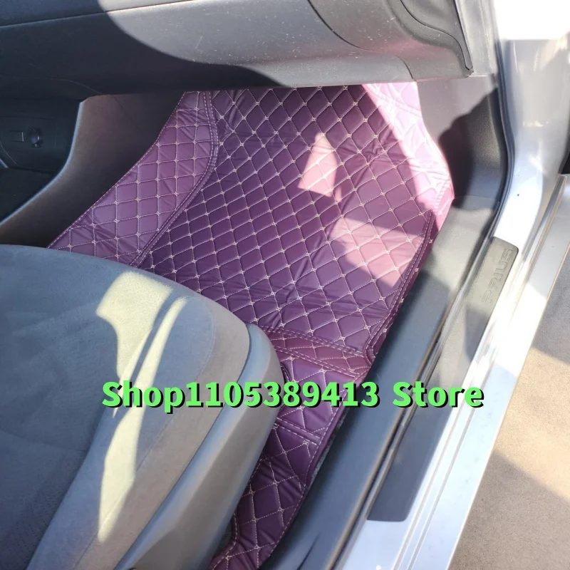 Picture 6: Artificial leather Custom Car Floor Mats For Volvo V40 2019 2018 2017 2016 2015 2014 2013 2012 Car Mat Accessories Mats Carpets