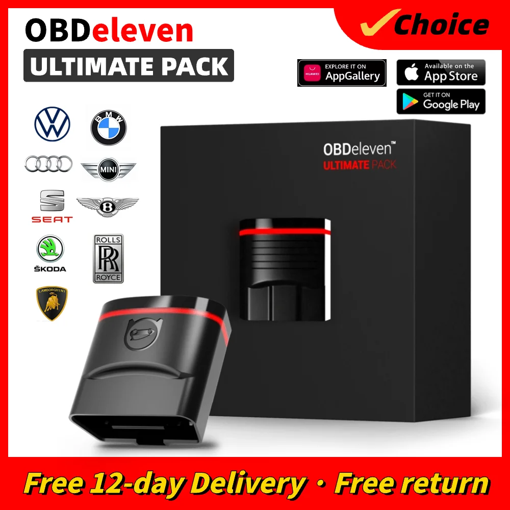 Original OBDeleven Ultimate Obdelevent Pro OBD11 Diagnostic Tools OBD2 Auto ScannerTool For VW /Audi /Seat/Skoda For IOS&Android