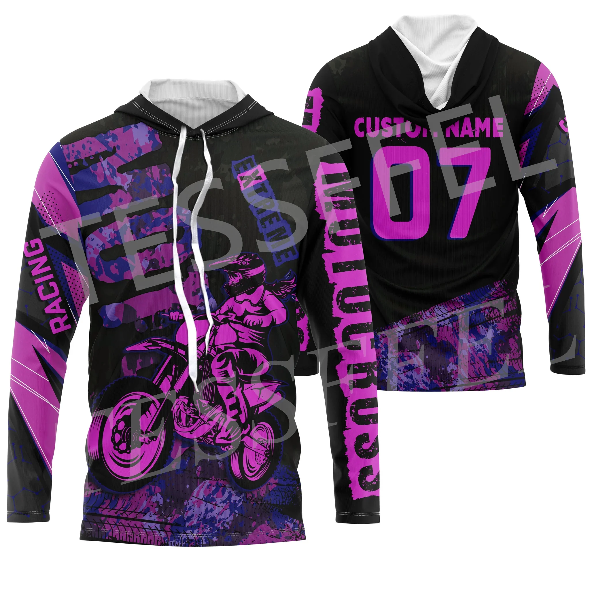 

Custom Name Number Camo Extreme Motorcycle MX Moto Bike Retro Tattoo 3DPrint Harajuku Casual Pullover Vintage Jacket Hoodies V19