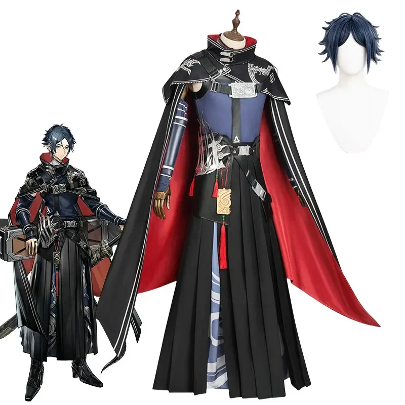

Zuo Le Cosplay Game Arknights Costume Cloak Wig Fashion Uniforms Unisex Suits Halloween Party Role Play Clothing S-XXL New