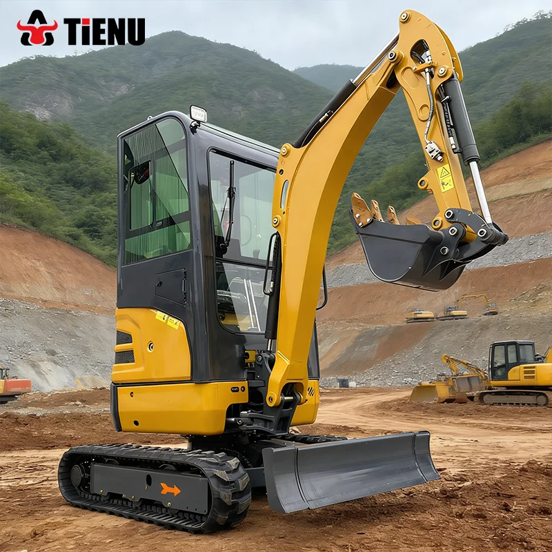 Affordable Excavators Mini Excavators Small Removable Canopy Construction Machinery Hydraulic Tools