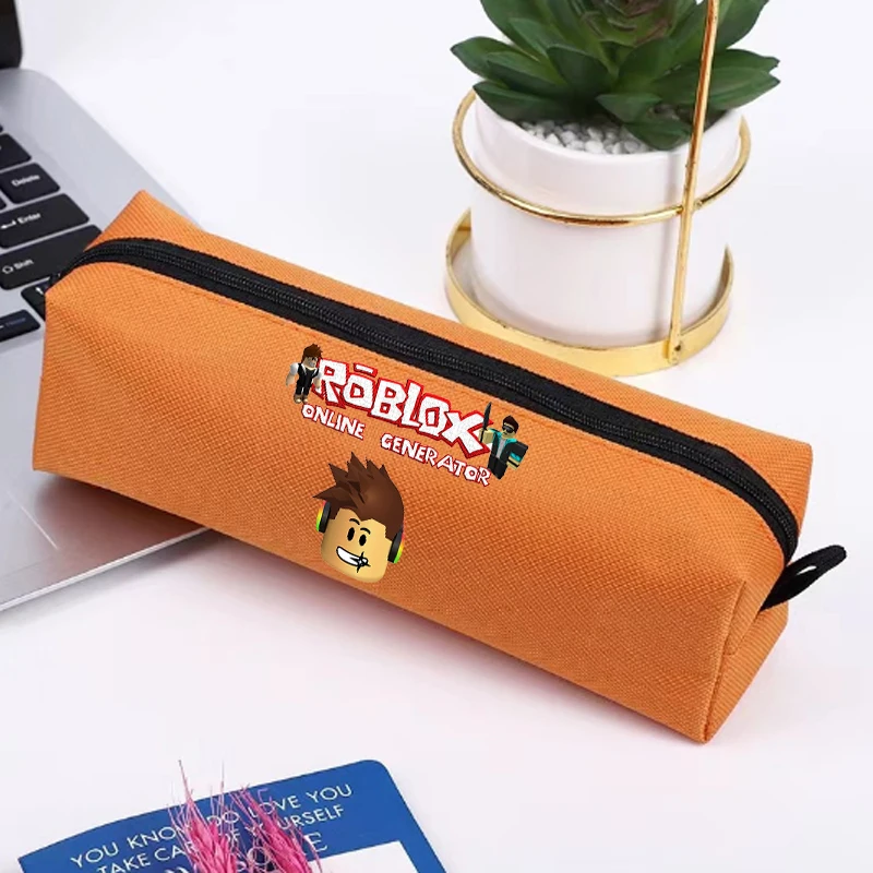 Hot Roblox astuccio gioco Anime studente prodotti ragazza ragazzo astuccio borsa grande capacità astuccio portamatite forniture di cancelleria regalo