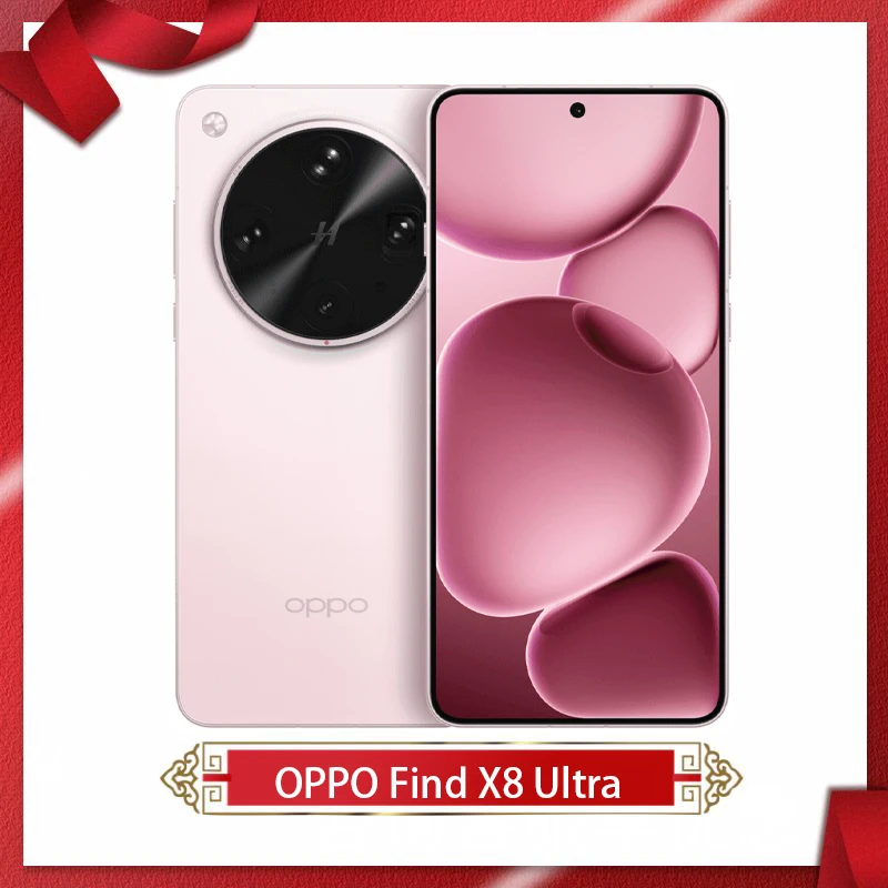 Original OPPO Find X8 Ultra 5G Cell Phone 6.82inch AMOLED Snapdragon8 Elite 50MP Rear Camera 6100Mah 100W SuperVOOC NFC OTA