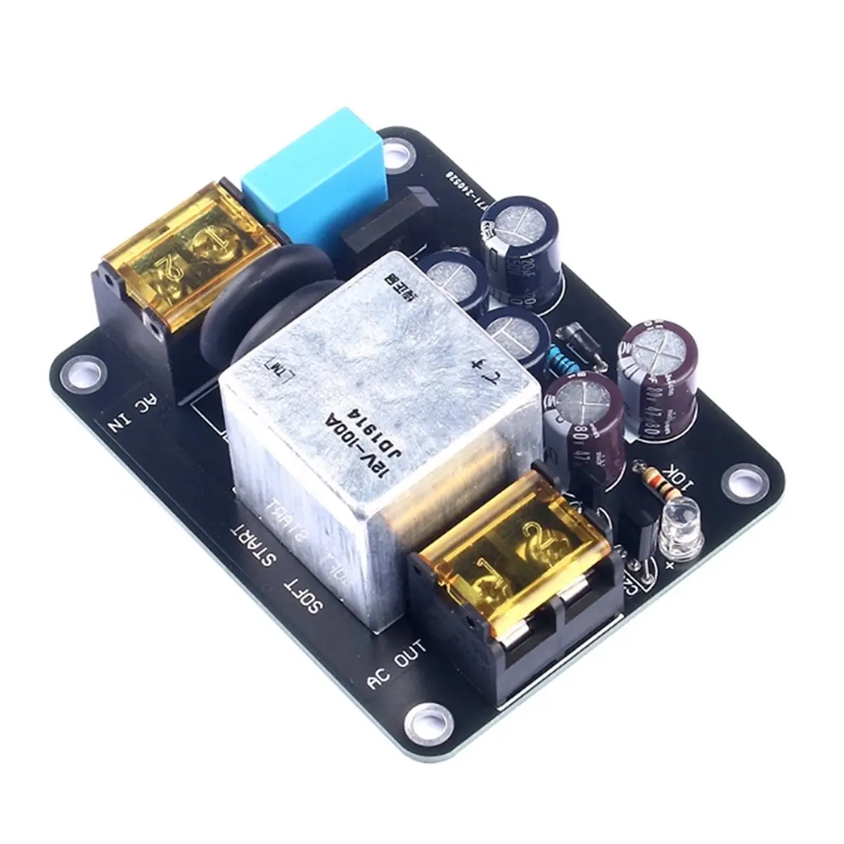 A10I Power Supply Soft Circuit Board High-Power 2400W 100A AC150-280V High Current Relay for Class A Amplifiers