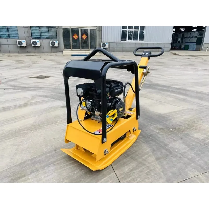 طريقة واحدة لوحة ضاغطة الديزل الاهتزاز لوحة أرضية ضاغطة تدك الأسفلت الرمال الاسمنت آلة ضاغط لوحة الطريق