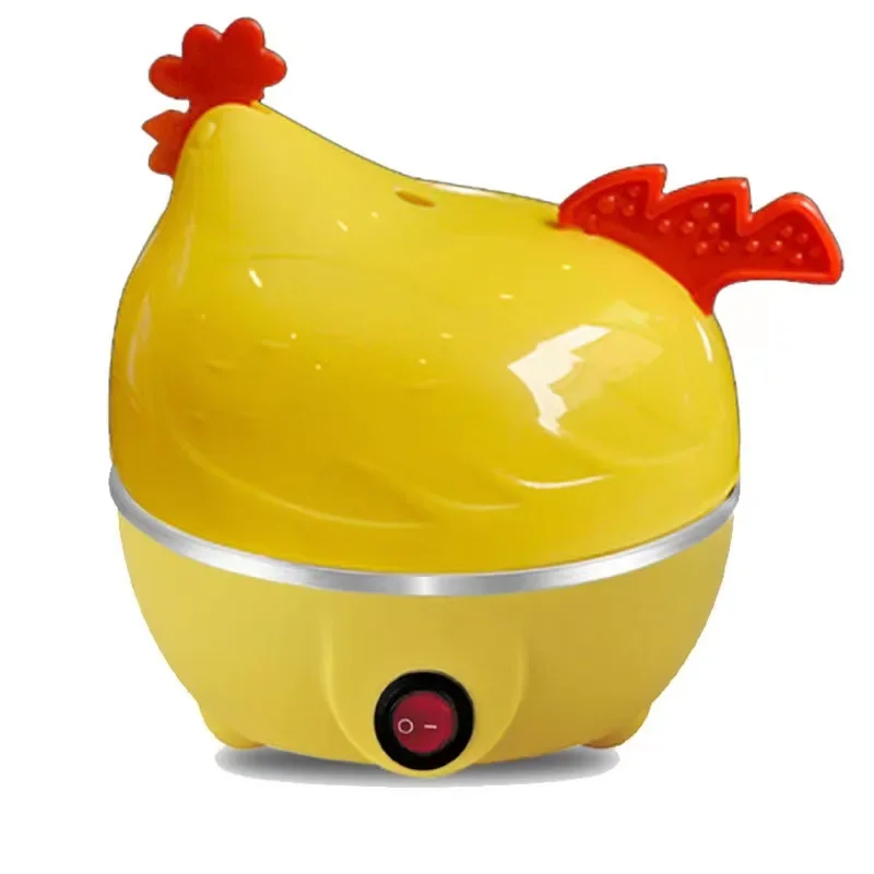 Mini breakfast machine Egg cooker Single layer egg steamer Kitchen small appliance Heating plug household appliance