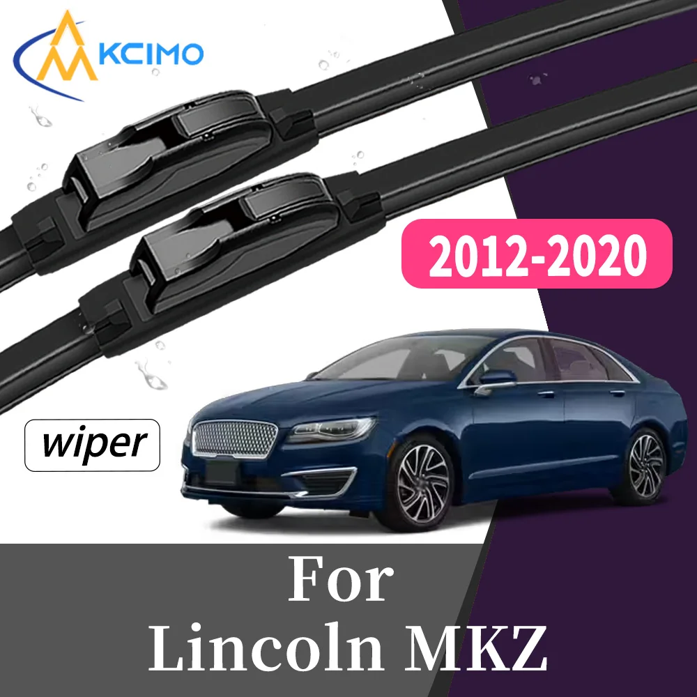 

All-Weather Wear-Resistant Front Windscreen Wiper Blades For Lincoln MKZ 2012-2020 High Quality Windshield kit 2Pcs