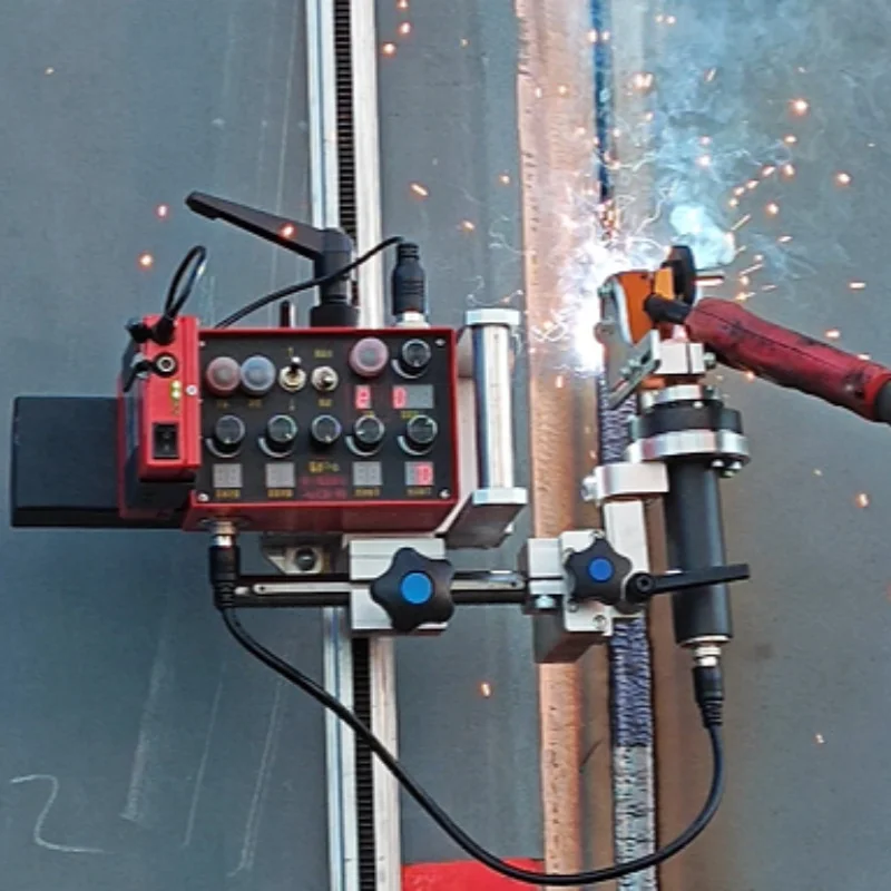 

KA-HE8Pro High Performance Laser Welding Machine CO2 Automatic Welding Tractor Orbital Welding Machine Welder Tools for I-Beams