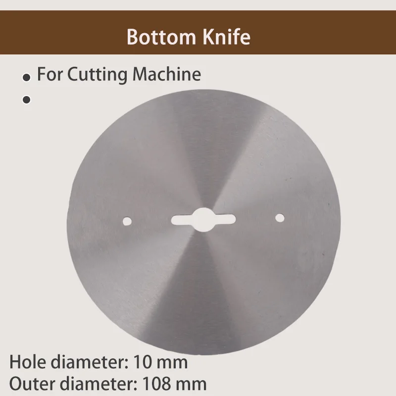 Qiangxin Cutting Machine Blade Cutting Machine Straight Track Cutting Machine Blade Steel R4 1/4 Round Blade Bottom Knife
