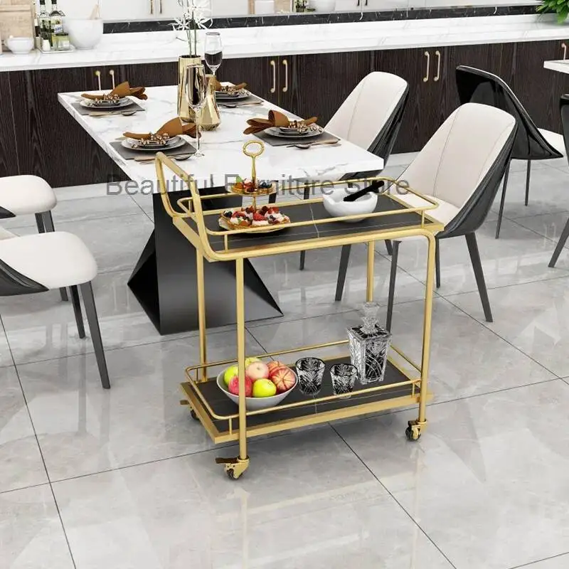 

Storage Trolley Organization Shopping Kitchen Rolling Trolley Cart Utility Living Room Meuble Cuisine Hotel Furniture FY20XP