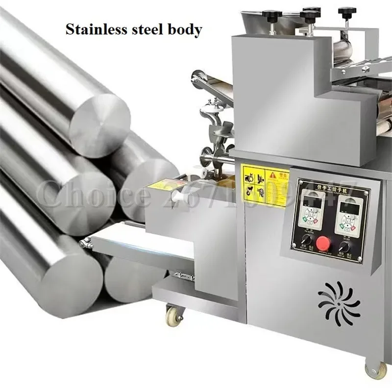 Automatic Stainless Steel Chinese Dumpling Jiaozi Making Machine Empanada Gyoza Samosa Maker