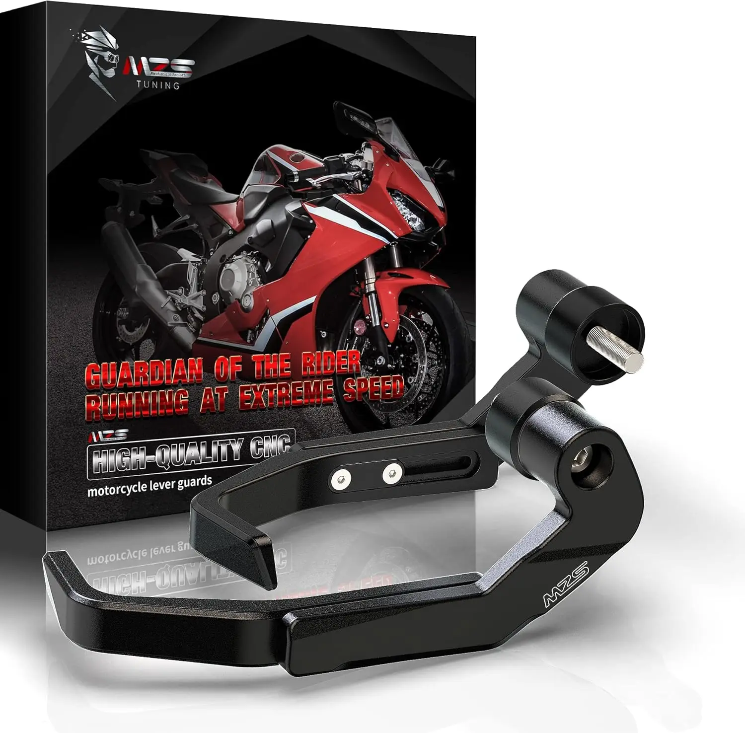 

Универсальная защита руля тормоза сцепления мотоцикла с ЧПУ, черная для различных моделей