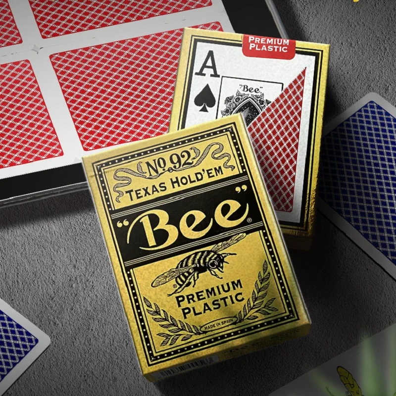 Lot De Jeux De Cartes Vintage - Marques Bicycle, Bee, Hoyle, Dos 88 Et Plus, Occasion