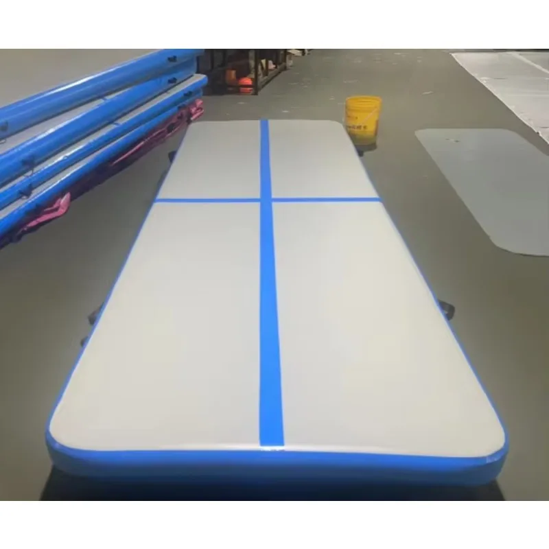 Premium CE Certified Inflatable Tumbling Mat 12m *12m PVC Non-slip 20mm Thick  for Jiu Jitsu BJJ MMA Home Gym