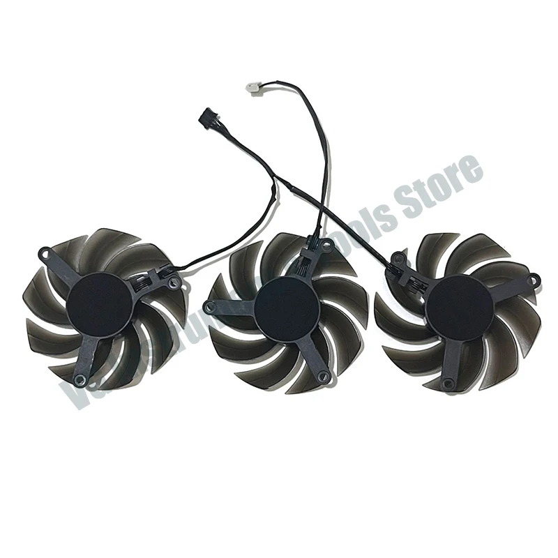 NEUER 83MM Lüfter für RTX 3060TI 3070 3080 GPU, Kompatibel mit PALIT RTX 3060TI 3070 3080 3080TI 3090 GamingPro Grafikkarten-Kühler – Detail 4