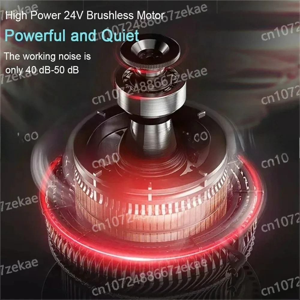 Electric Massage Gun 12 Head High-frequency Fascia Gun Deep Tissue Neck Relaxation 24V Professional Cold and Hot Compression
