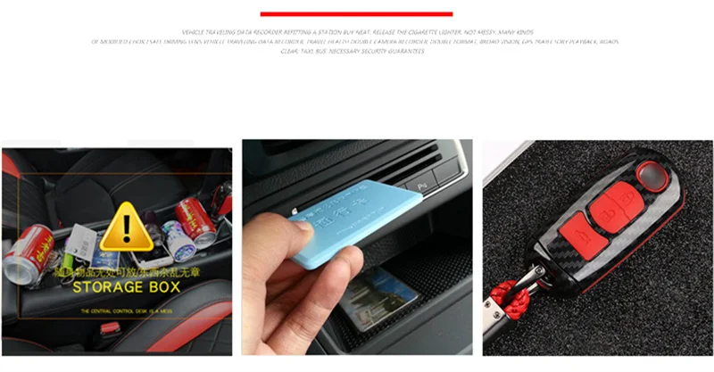 For MAZDA 3 2019-2022 Car door armrest storage box interior modification parts explosion modification high quality