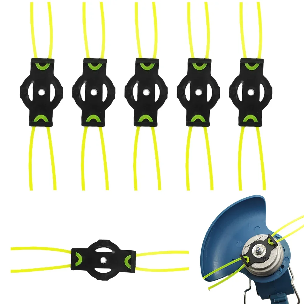 5/10/20PCS Mower Cutting Rope Mower Head Weeding Brush Removing Moss Rust Free Wear-resistant Mower Head General Accessories