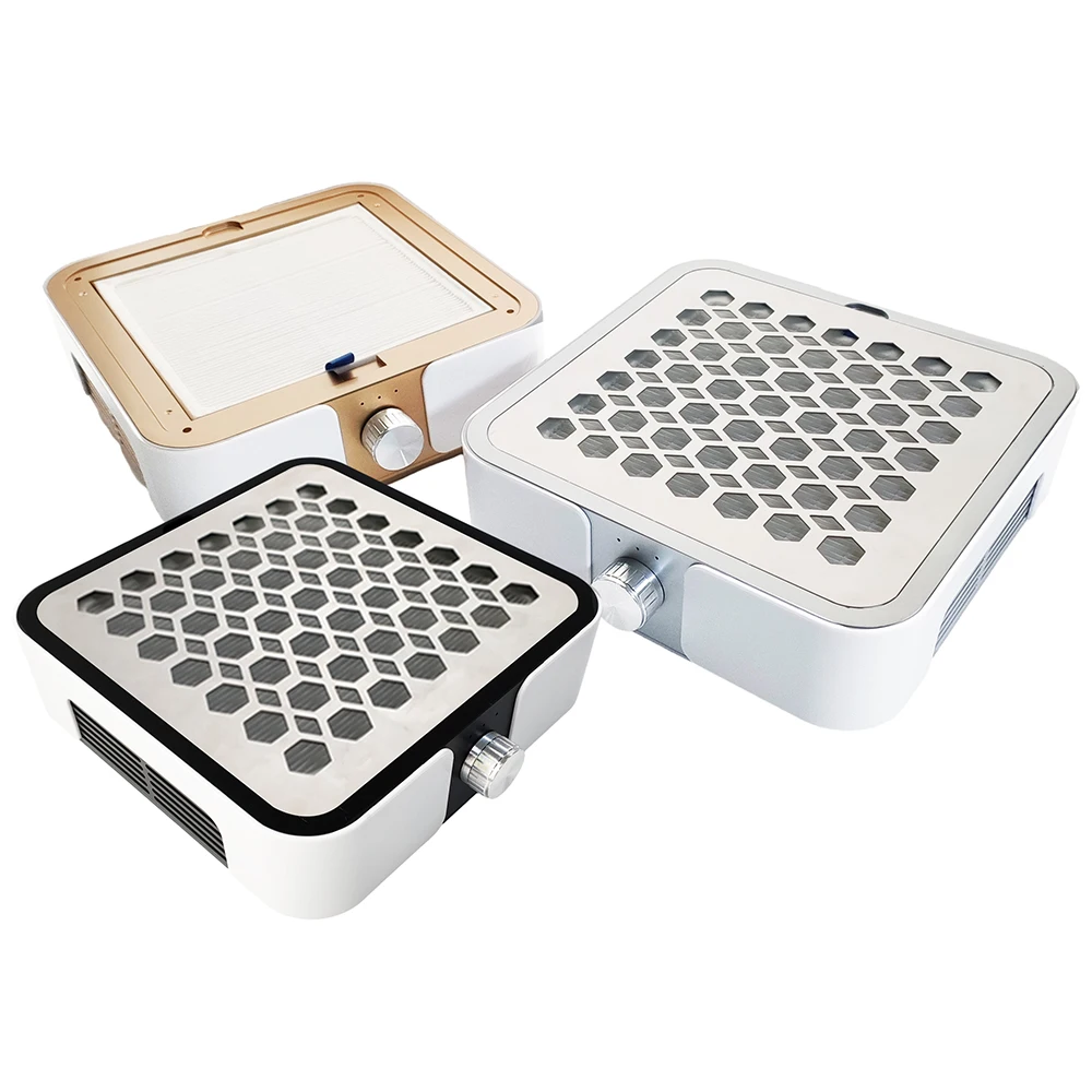 Big disountPrivate Label Other Nail Equipments Electric Strong Suction Fine Filter Professional Nail Dust Collector Vacuum