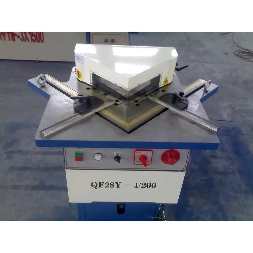 v notch cutting tools, variable angle corner notcher, QX28Y Hydraulic Notching Machine