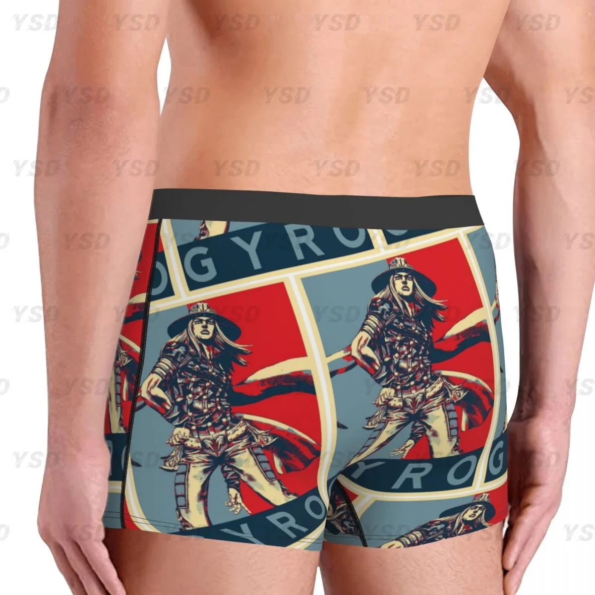 Jojo Bizarre Adventure Man\'scosy Boxer Briefs,3D printing Underwear, Highly Breathable High Quality Gift Idea