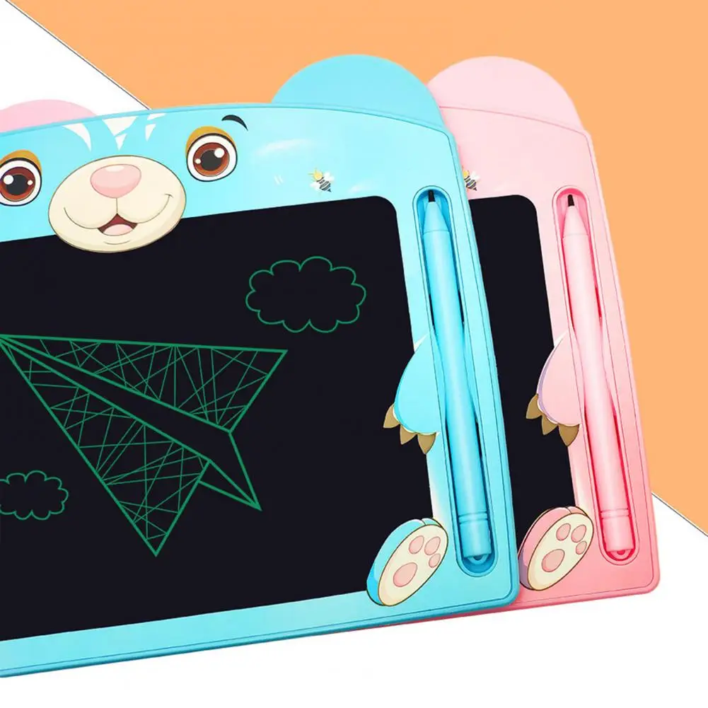 Writing Tablet Cartoon Erasable Plastic Learning Educational Toy Doodle Board for Toddler