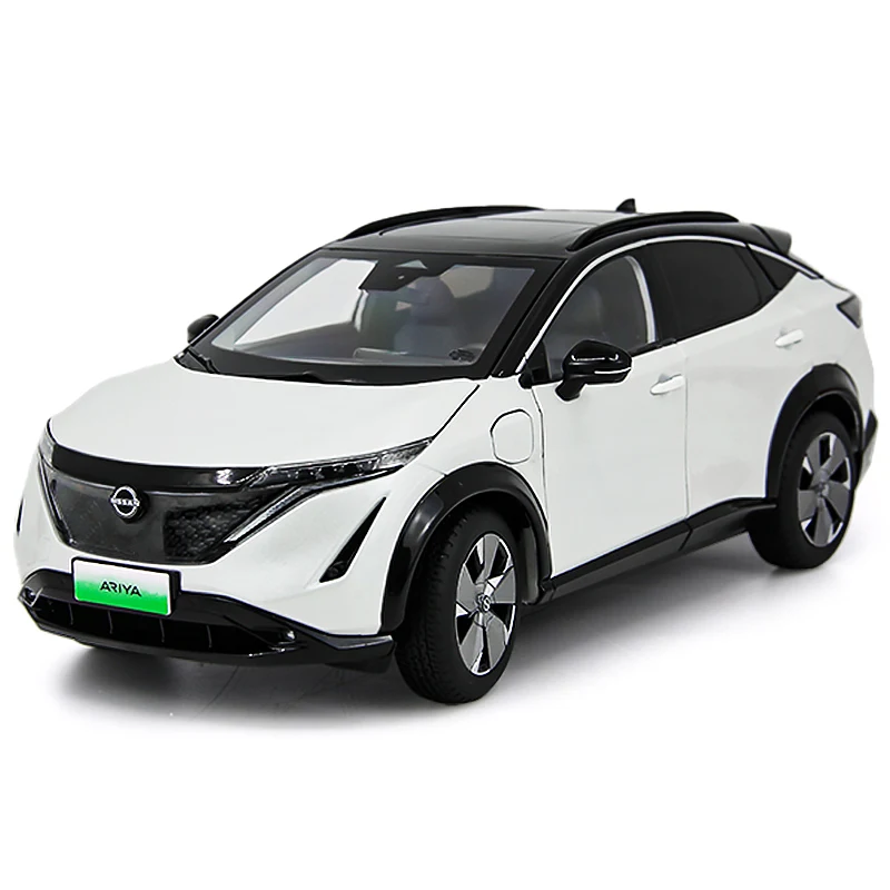 Paudi 1:18 Scale Diecast Alloy Nissan Ariya 2022 Car Model Children Adult Hobby Collectible Alloy Miniature Vehicle Toy Models