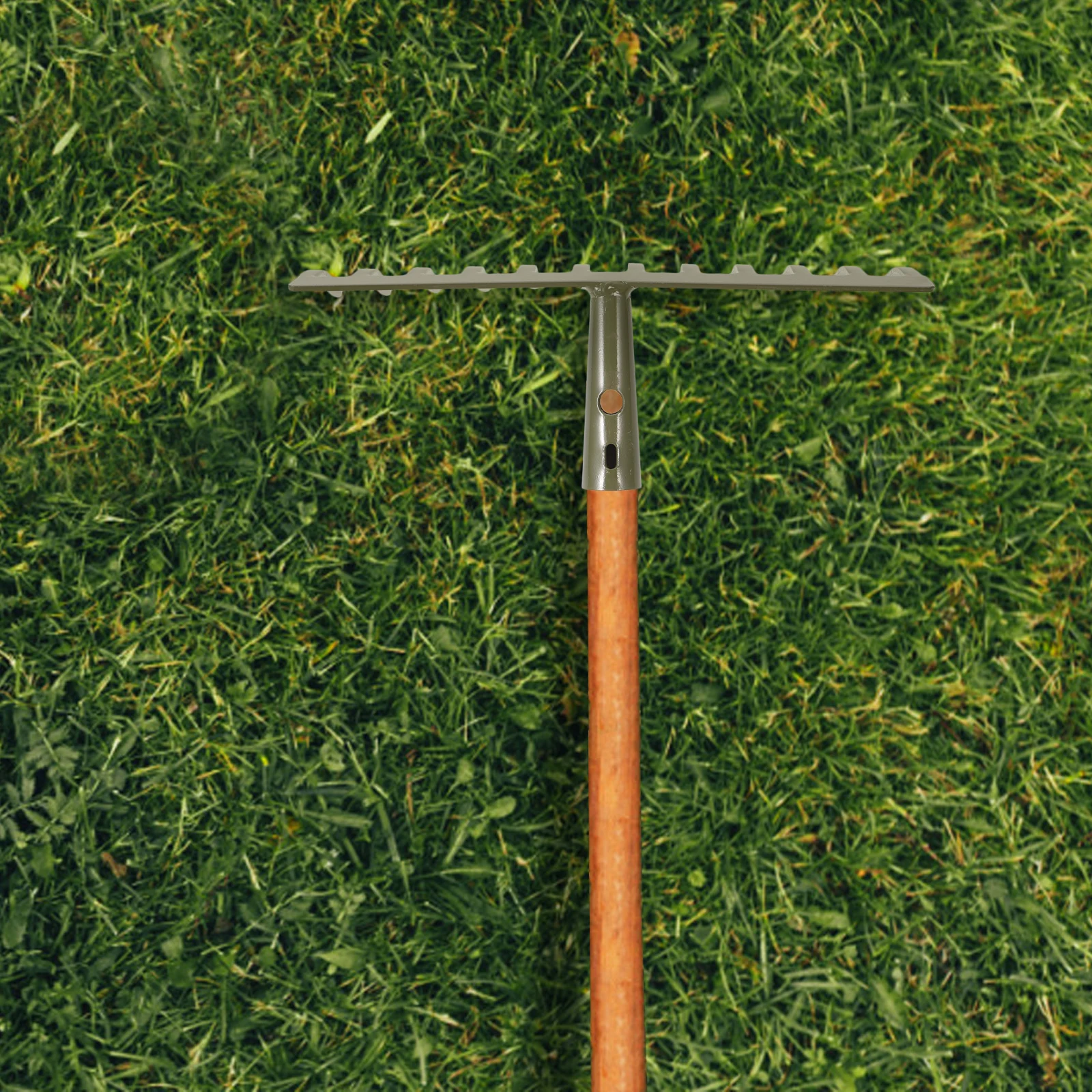 

Garden Leaf Grabber Lawn Levelling Tools Adjustable Grass Remover Carbon Steel Hand Rake for Gardening Small Rake loosening soil