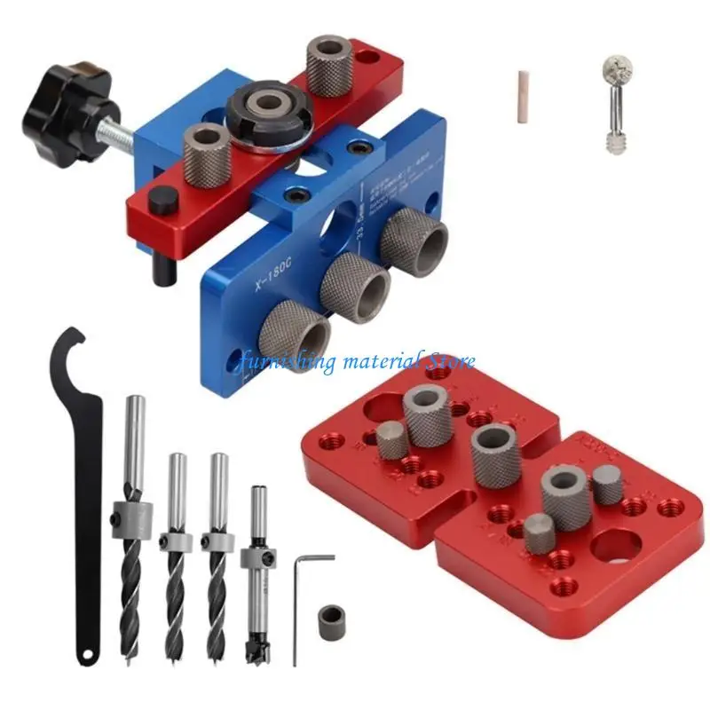 Y5GD Woodworking Drill Drill Guide Hole Modelo Posicionadores da Ferramenta para posicionamento preciso do orifício para