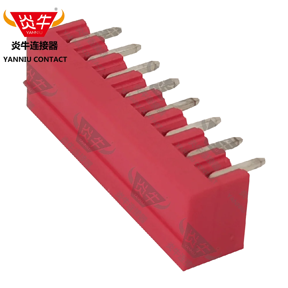 10Pcs Red 3.81mm 15EDGRC KF2EDGR 3.81 2P ~12P PCB PLUG-IN TERMINAL BlOCKS MC 1,5/ 2-ST-3,81 PHOENIX CONTACT DEGSON YANNIU