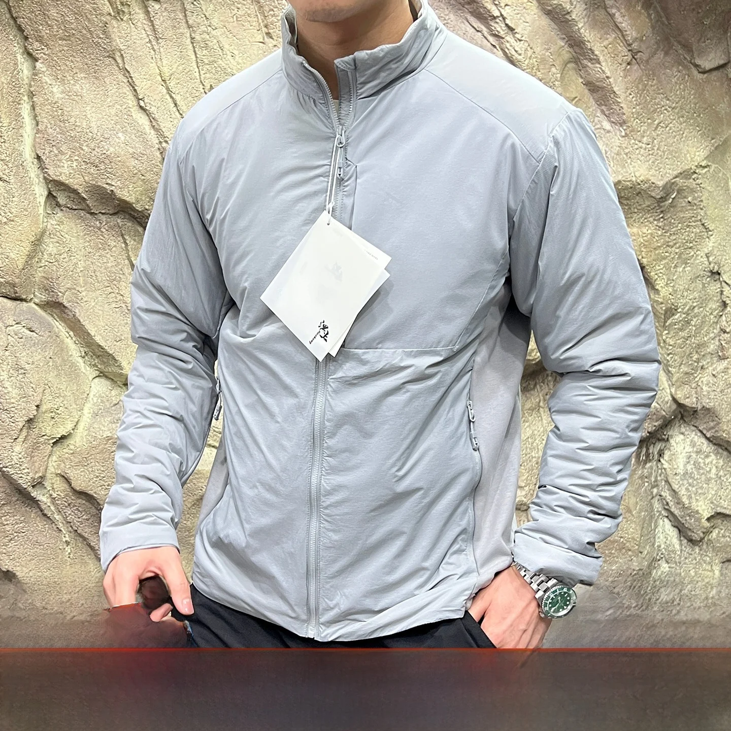 

Waterproof Windproof Breathable 3D Tailored Cotton Jaet for Men Outdoor Autumn Winter Faionable Thiened Stand Fit