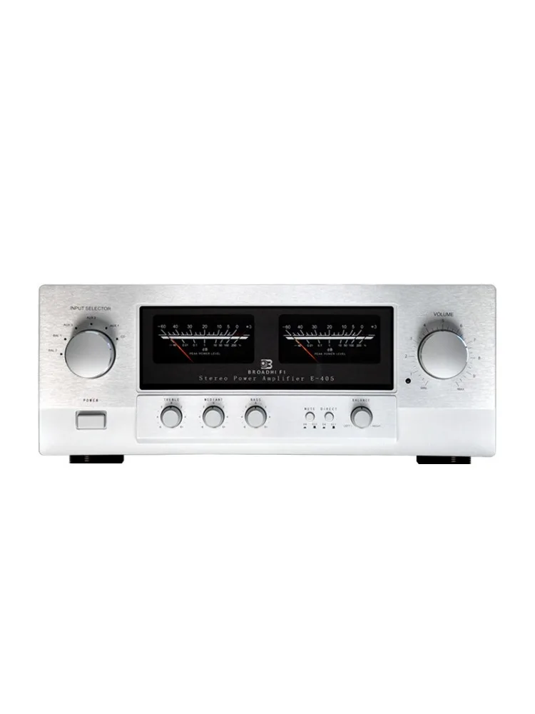 Wzorcowy wzmacniacz mocy CHUBAN Accuphase E405: Wzmacniacz Hi-Fi o dużej mocy z importowanymi lampami złoconymi. — 2