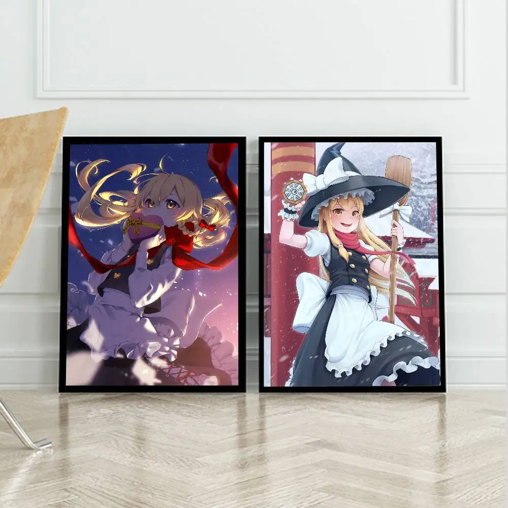 1 قطعة كيريسامي ماريسا توهو مشروع المشارك عالية الجودة طباعة مقاوم للماء جدار الفن ملصق لشريط غرفة المعيشة ديكور هدية