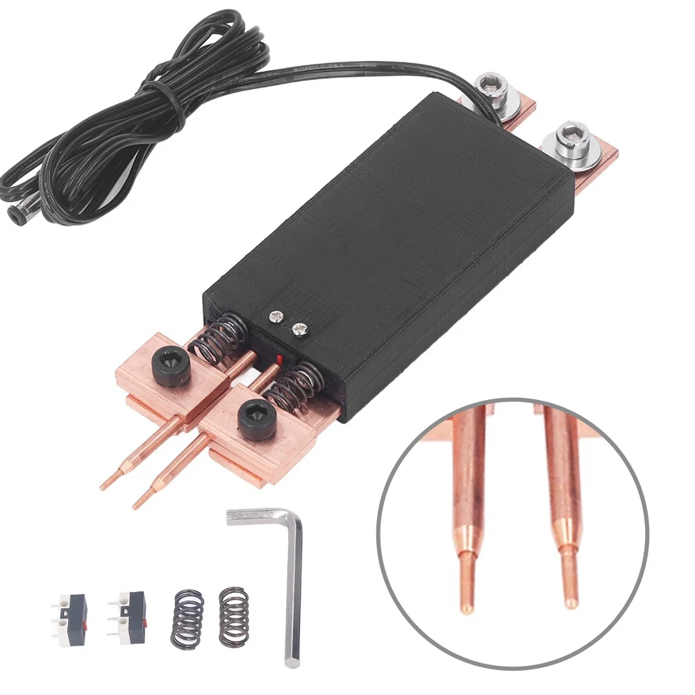 Automatic Spot Welding Pen Battery Powered Pen 125.7*41.5mm Handheld Spot Welder 800A Current Retraction Control
