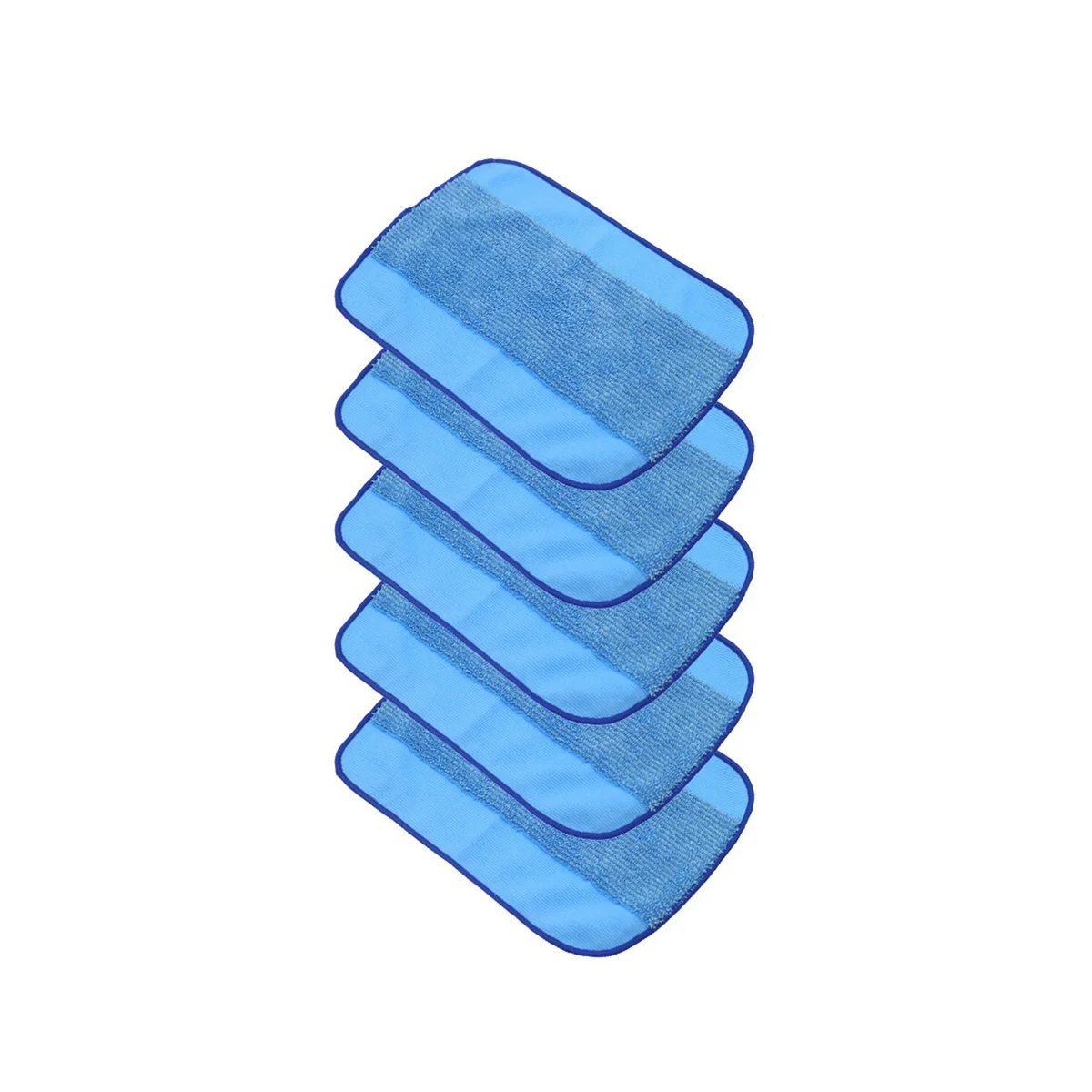 극세사 프로 클린 걸레질 천, 브라바 바닥 걸레질 로봇 아이로봇 브라바 미니트 4200 5200 5200C 380 380T, 5 개