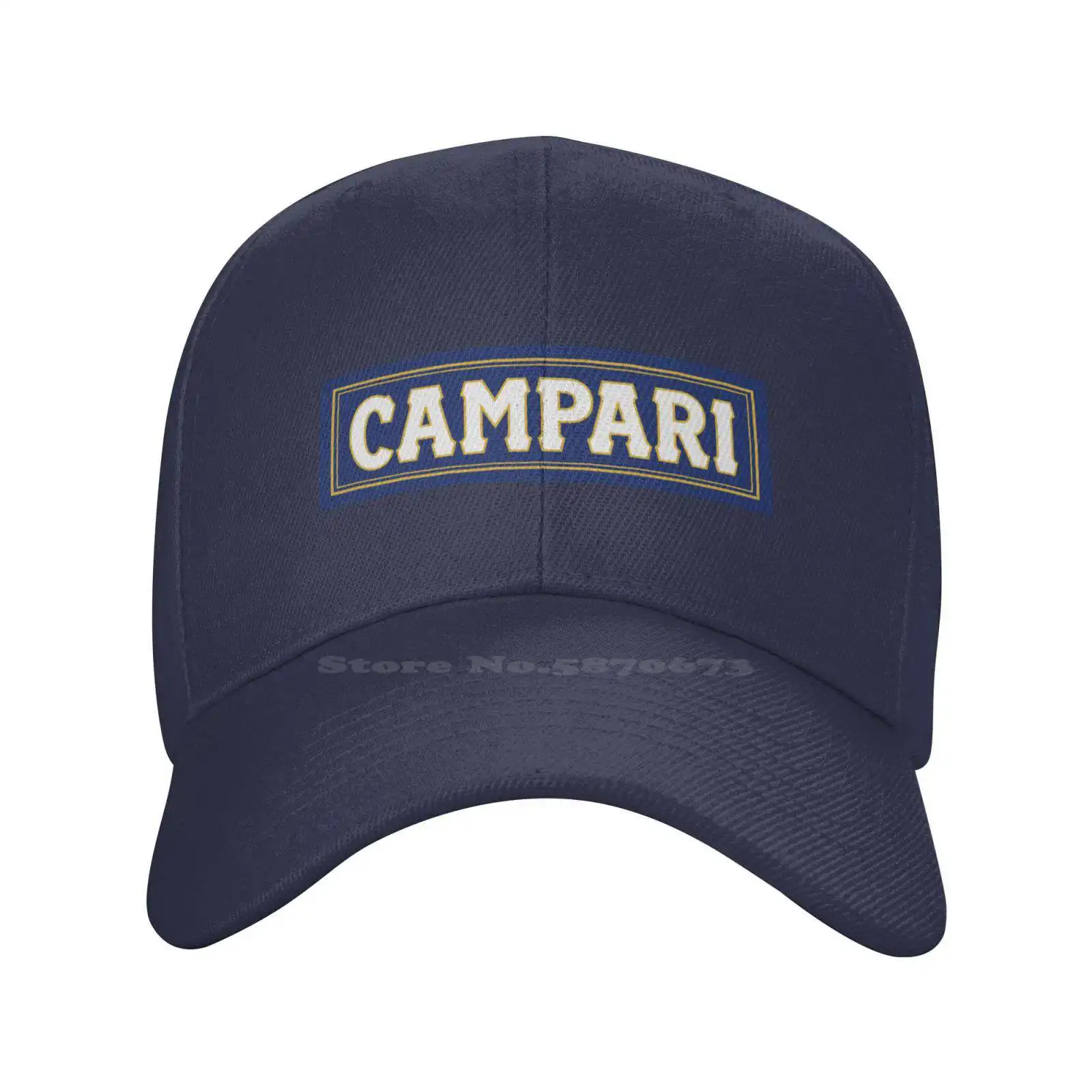 Campari Logo Fashion quality Denim cap Knitted hat Baseball cap