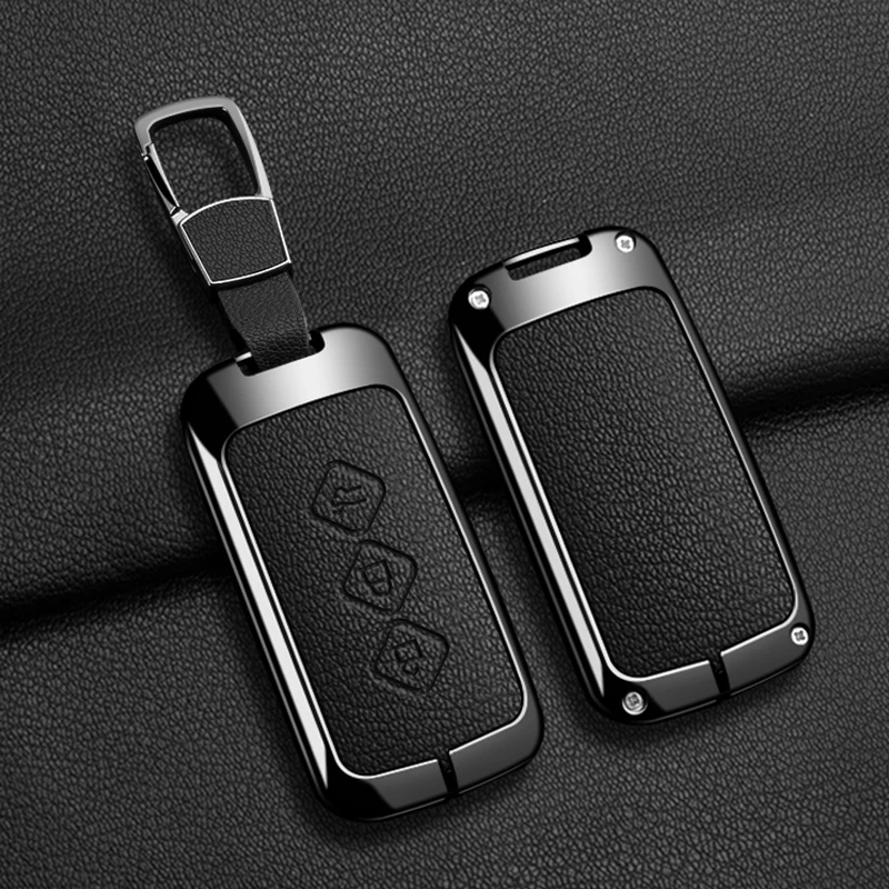 Auto Zink Schlüssel Fall Halter Abdeckung Kette Für Wuling Hongguang Baojun 510 730 360 560 RS-5 530 630 Chevrolet Aveo Trax Groove Captiva – Detail 9