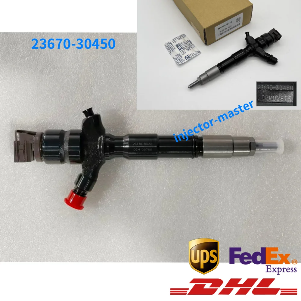 Common Rail Diesel Fuel Injector 295900-0210 23670-30450 for T/O-Y/O-T/A Hi/l-u/x 2KD 2959000210